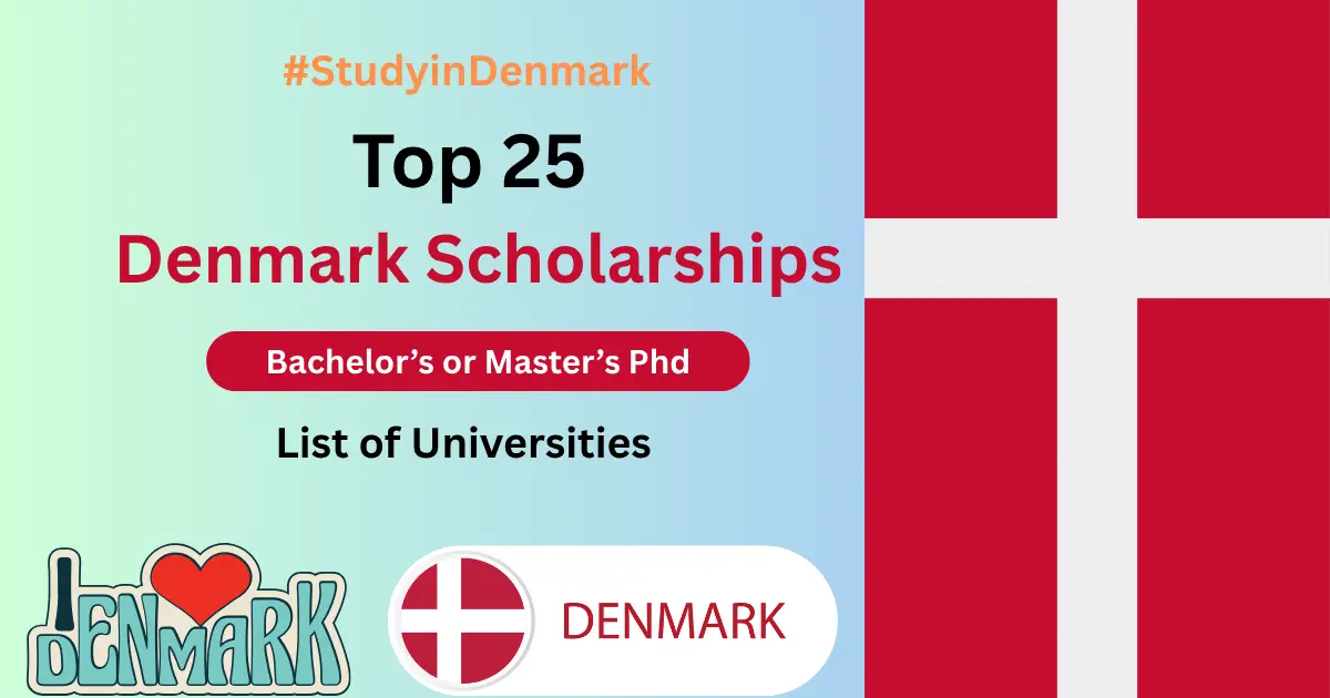25 Denmark Scholarships