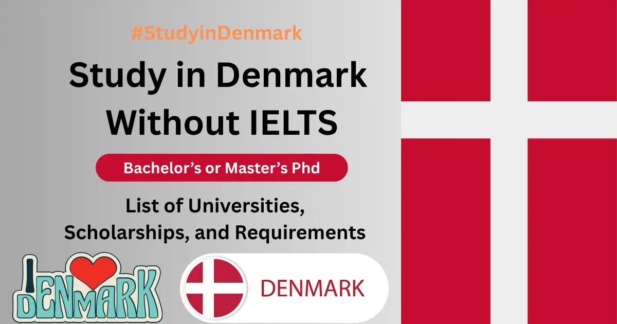 Study in Denmark Without IELTS